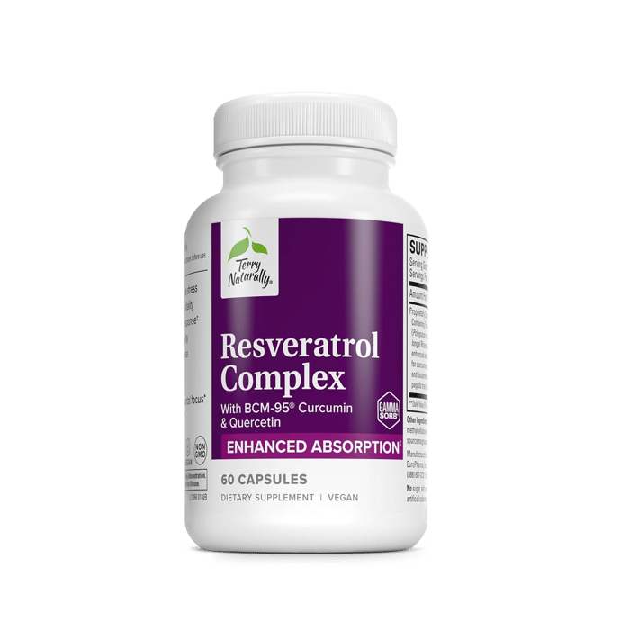 Resveratrol complex to support healthy aging.*