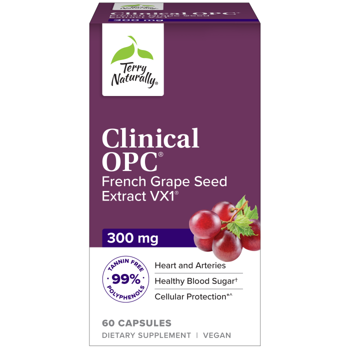 Clinical OPC® 300 mg | Terry Naturally by EuroPharma
